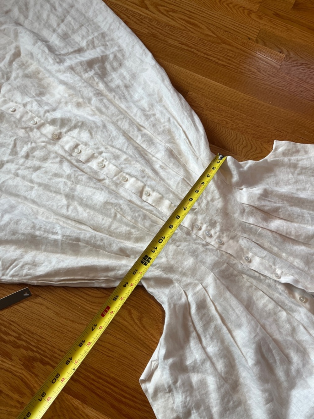 Anthropologie x Exquise Tobie Linen Maxi Dress Size Small NWT - Picture 8 of 16